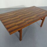 Rosewood Patchwork Coffee Table from Bramin, 1960s