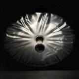 Modern hammered metal chandelier