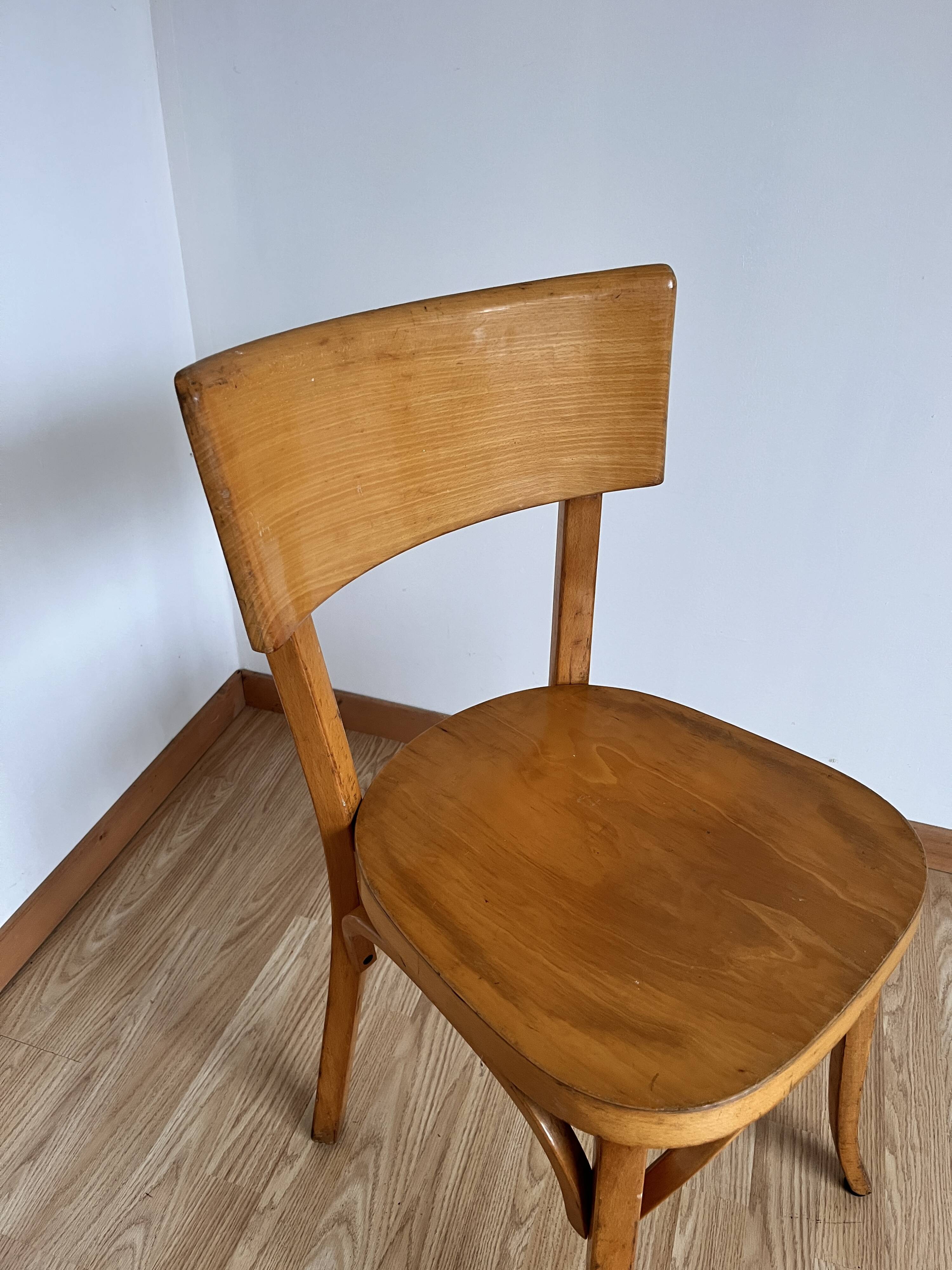 Chaise bistrot bois