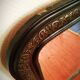 Louis Philippe black and gold mirror