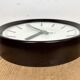 Industrial bakelite factory wall clock from Pragotron, 1960s