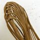 Vintage 1960s rattan rocking chair