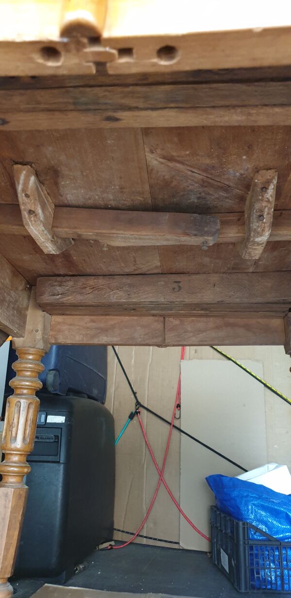 Table louis Philippe  merisier massif