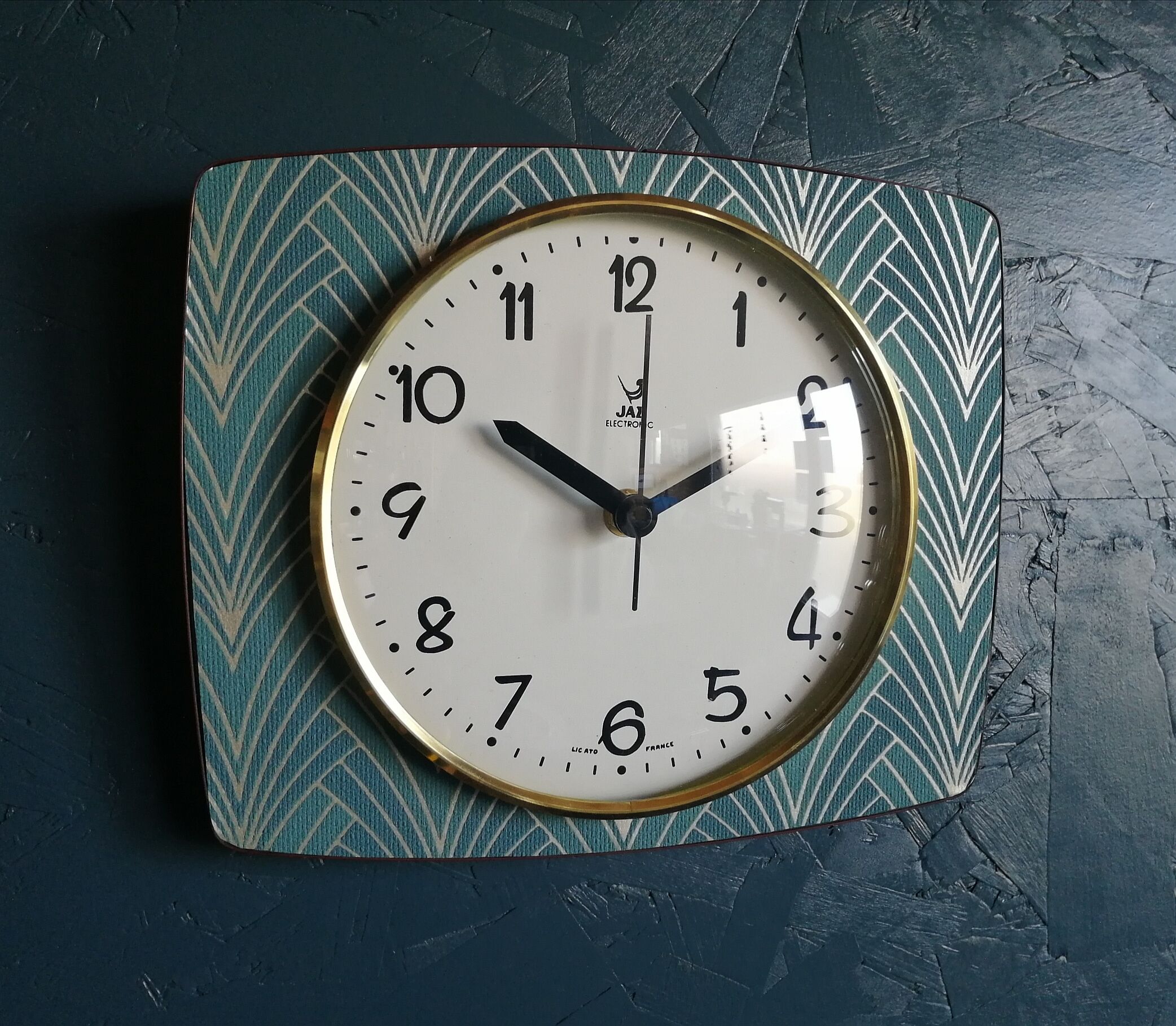 Vintage clock, "Jaz" wall clock