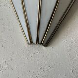 Pair of vintage mother-of-pearl sconces