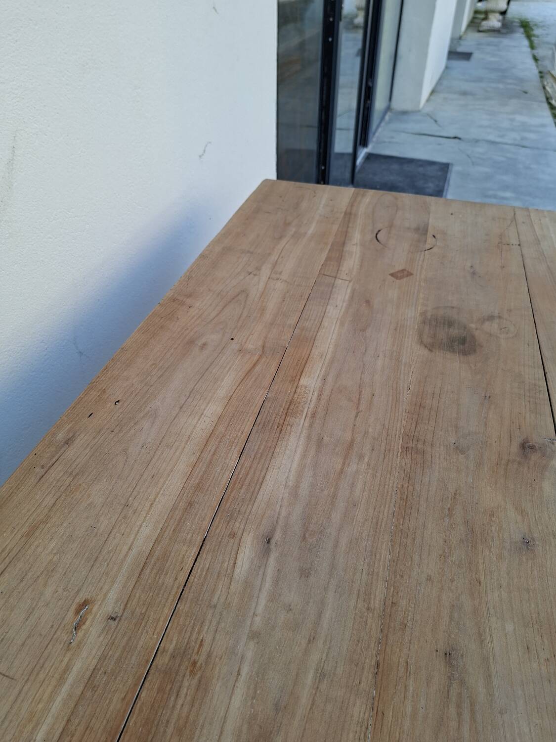 Table de Ferme rustique ancienne fabrication 1900s en Fruitier