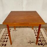 Square table in teak 85 x 85 cm