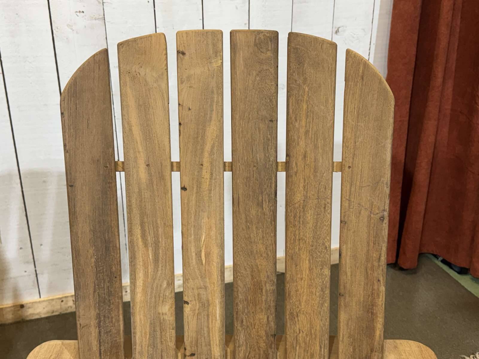 Pair of Indian teak armchairs