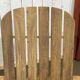 Pair of Indian teak armchairs