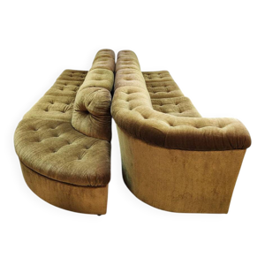 Canapé modulaire en - velours