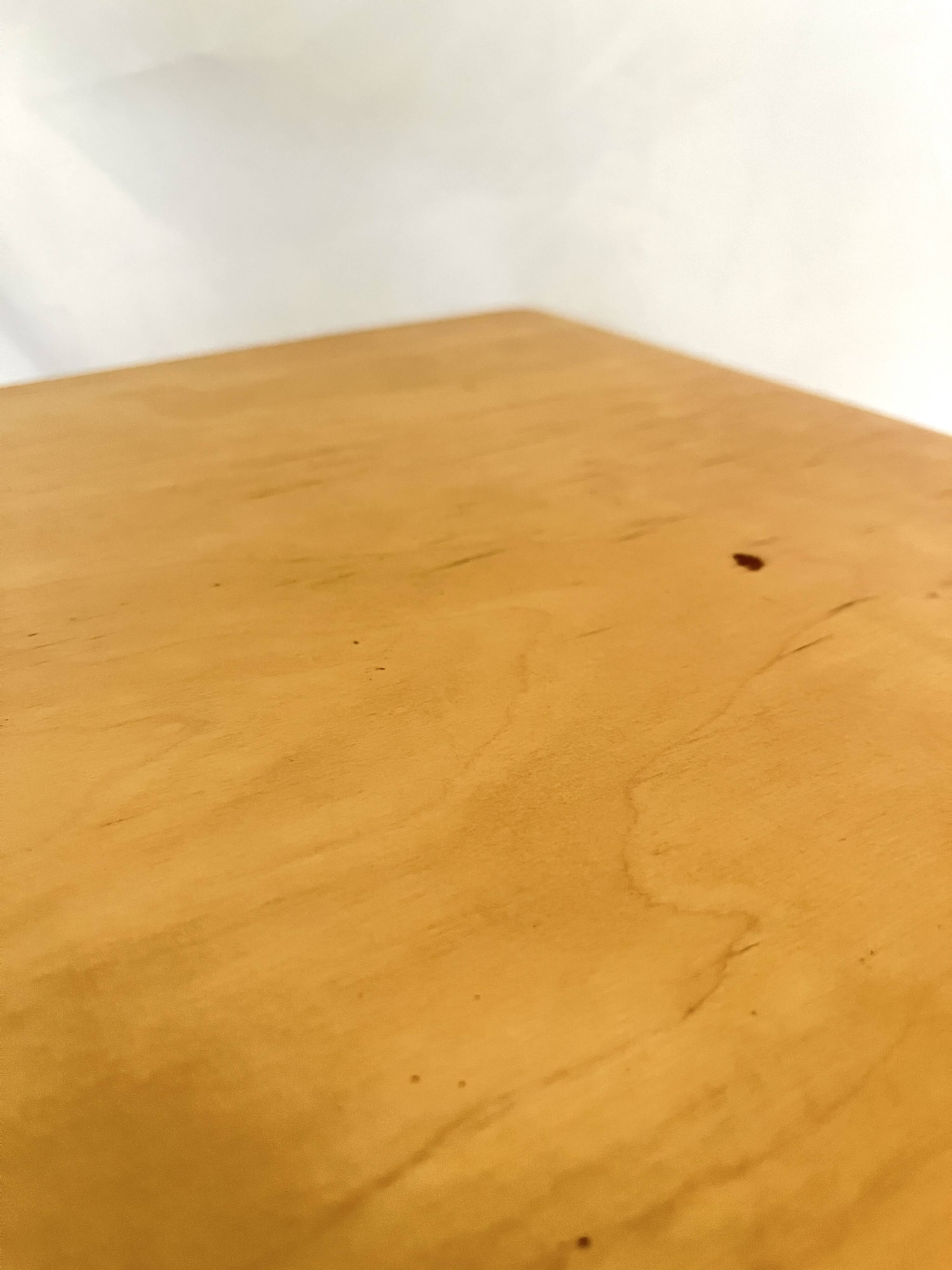 Tabouret/Table d'appoint en contreplaqué vintage Benjamin Birch, Lisa Norinder pour IKEA