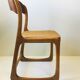 Set de 6 chaises traîneau cannées baumann, années 60
