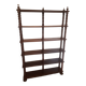 Turned wooden shelf