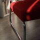 Vintage red armchair