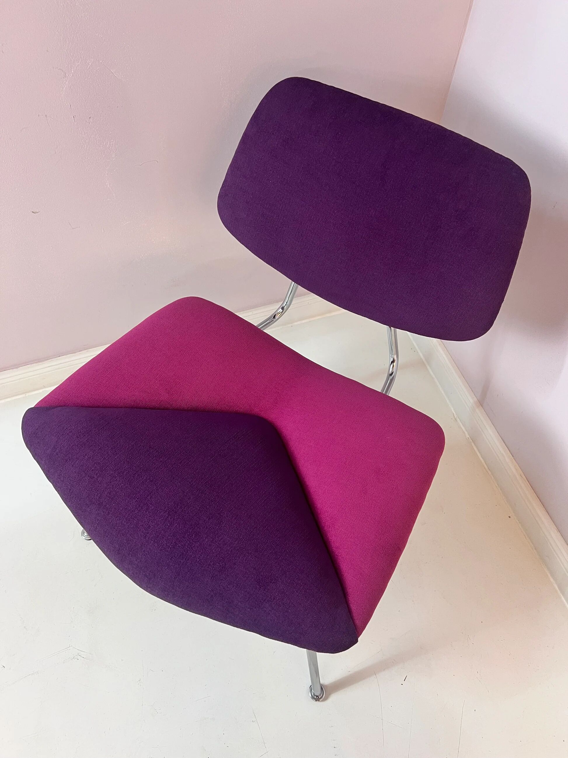 Vermund VL 135 armchair purple pink chrome