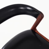 Fire  teak chair design by Kai kristiansen for Schou andersen, scandinavian design.