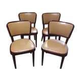 4 chaises Thonet
