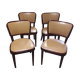 4 chaises Thonet