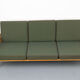 Vintage "Kolding" Sofa in Oak by Erik Wørtz for Ikea, 1960s