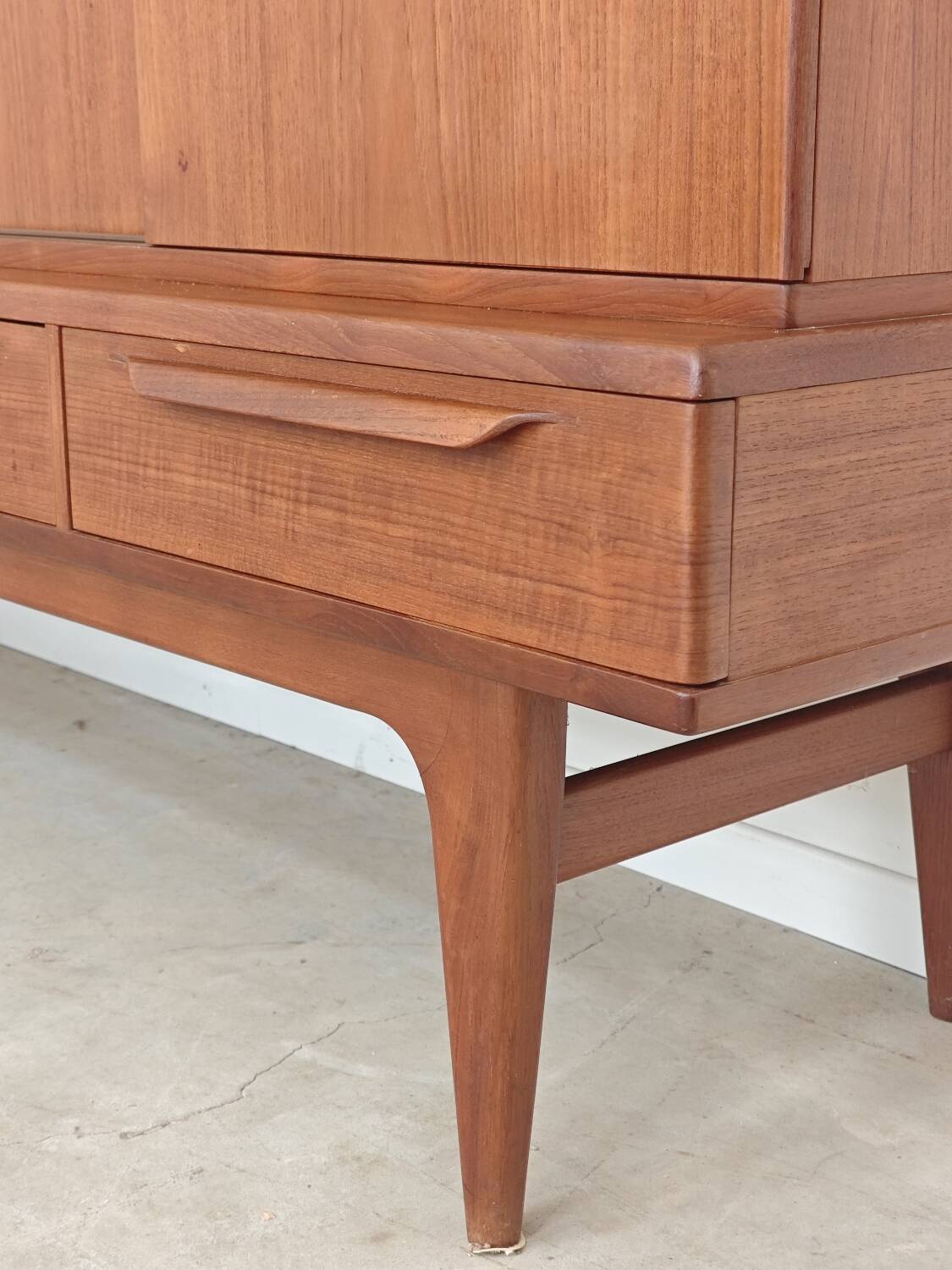 High enfilade by Johannes Andersen by Bordum & Nielsen, Samcom teak