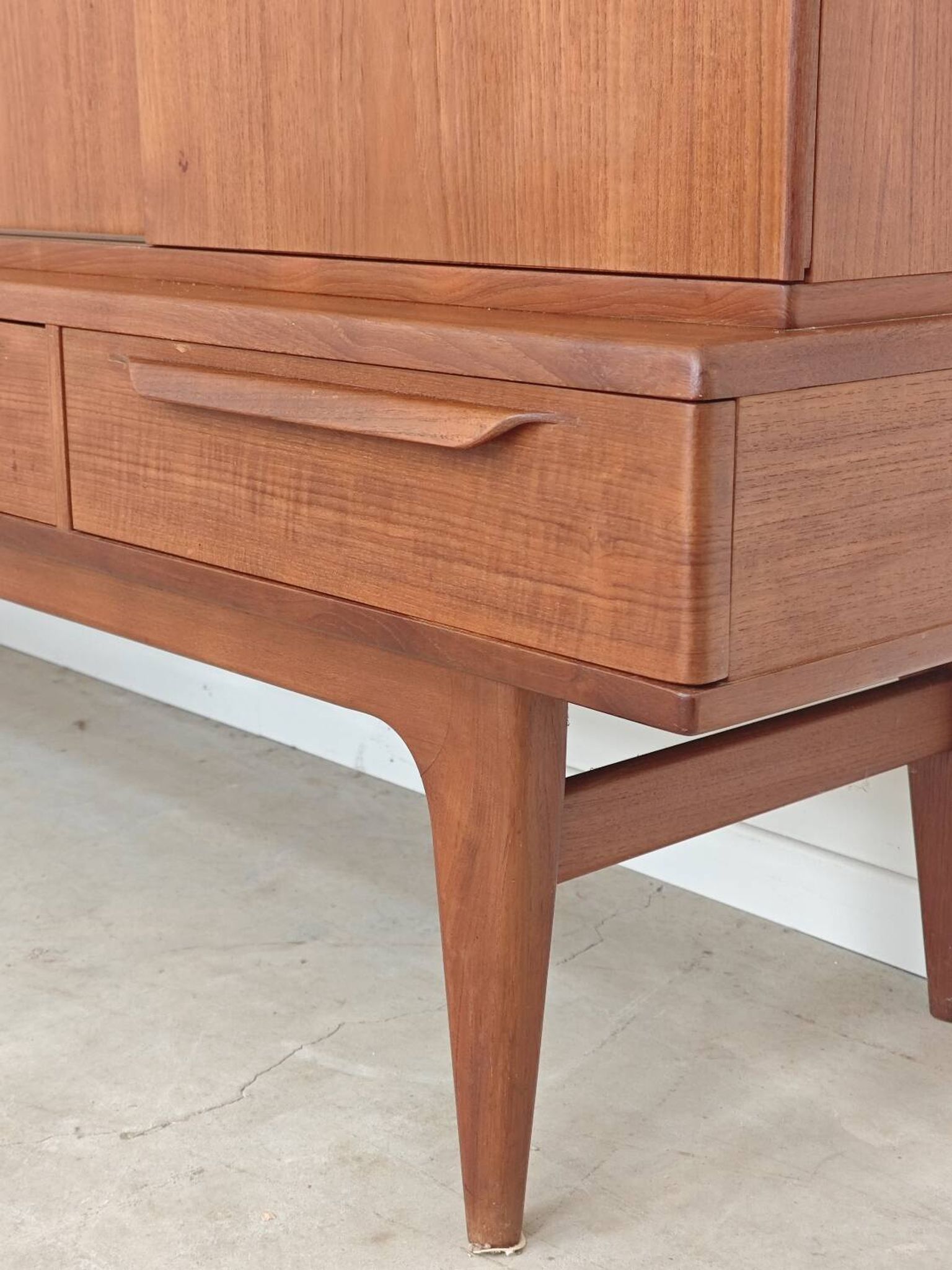 High enfilade by Johannes Andersen by Bordum & Nielsen, Samcom teak