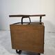Mobilor Desk CAB Roger Charroy – modernist metal wood 1950 vintage