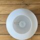 Lampe boule en verre opalin