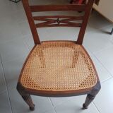Table à manger ovale et 4 chaises
