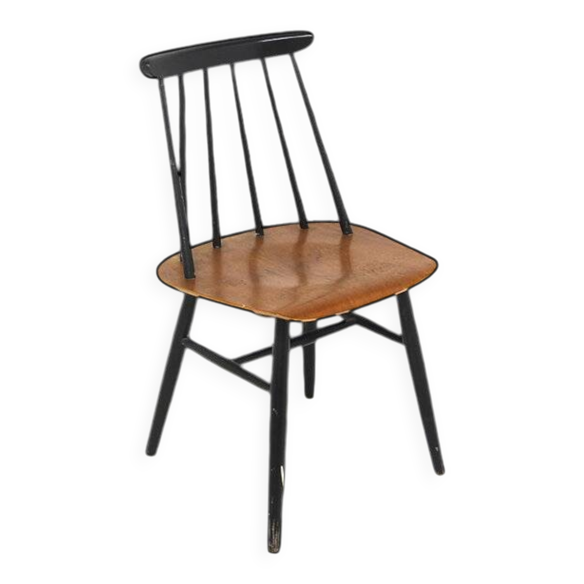 Scandinavian "pinnstol" Fanett chair by Ilmari Tapiovaara, Sweden, 1960