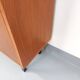 Vintage Scandinavian modernist style teak storage bookcase
