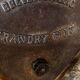 Fireplace tool set or umbrella stand in brass "Grandry fils"