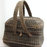 Panier bressan en osier