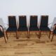 6 chaise en teck du milieu du siècle par Leslie Dandy pour G-Plan, Royaume-Uni,