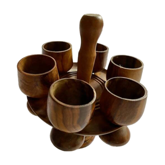 Coquetiers en bois