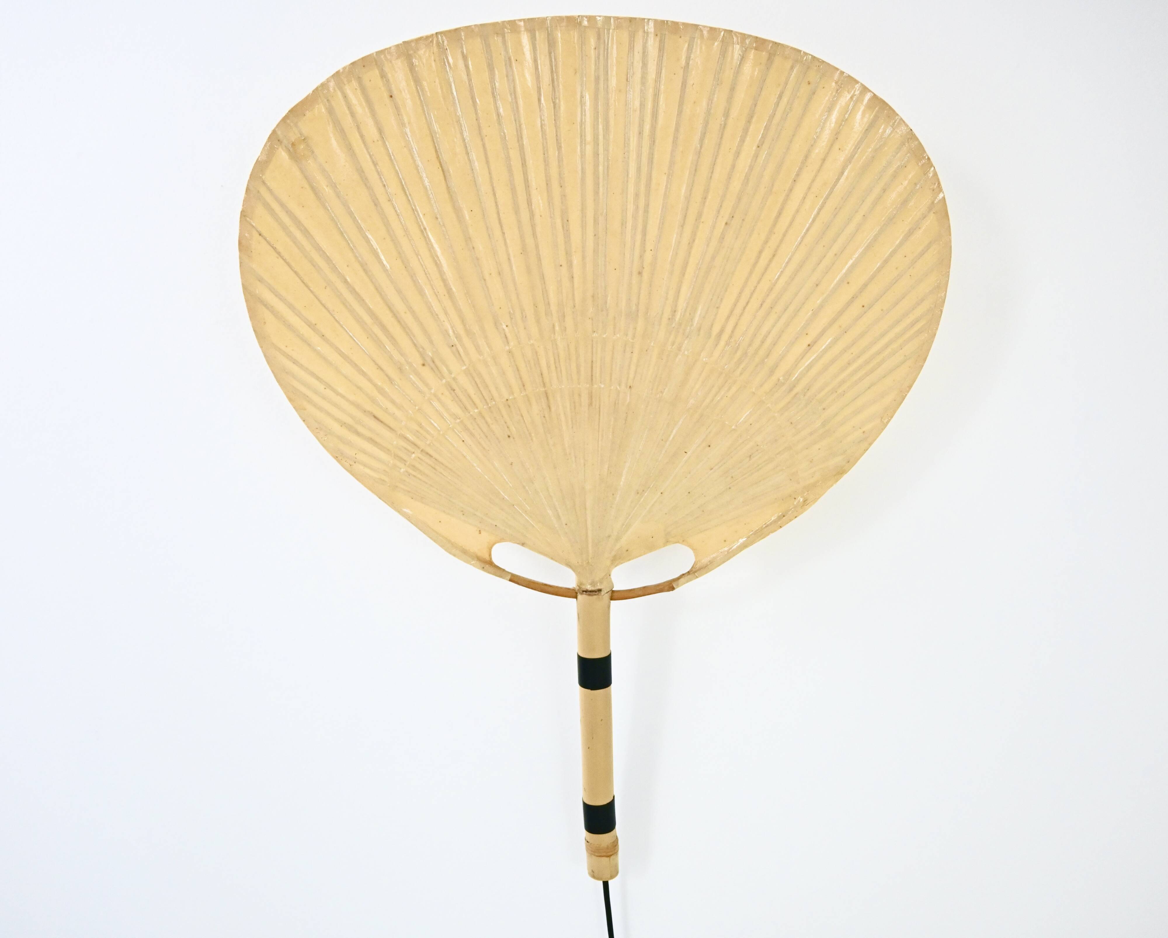 Pair of wall sconces "Uchiwa" by Ingo Maurer for M Design, years