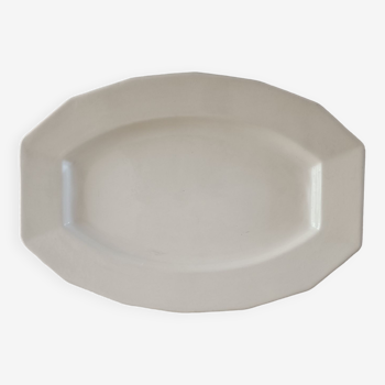 Half-porcelain plate from badonviller
