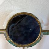 Stained glass beveled glass and cabochon