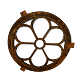 Fenêtre oeil de boeuf en fonte