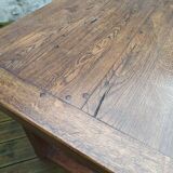 Oak farmhouse table
