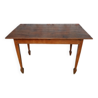 Antique wooden table pegged