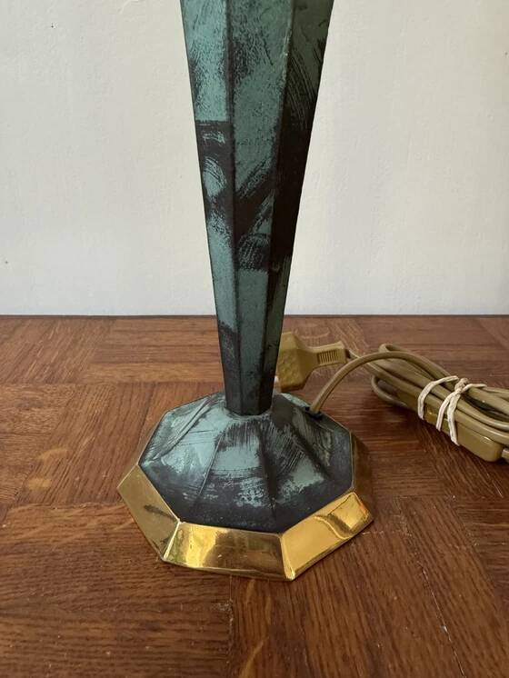 Art Deco Tulip Lamp