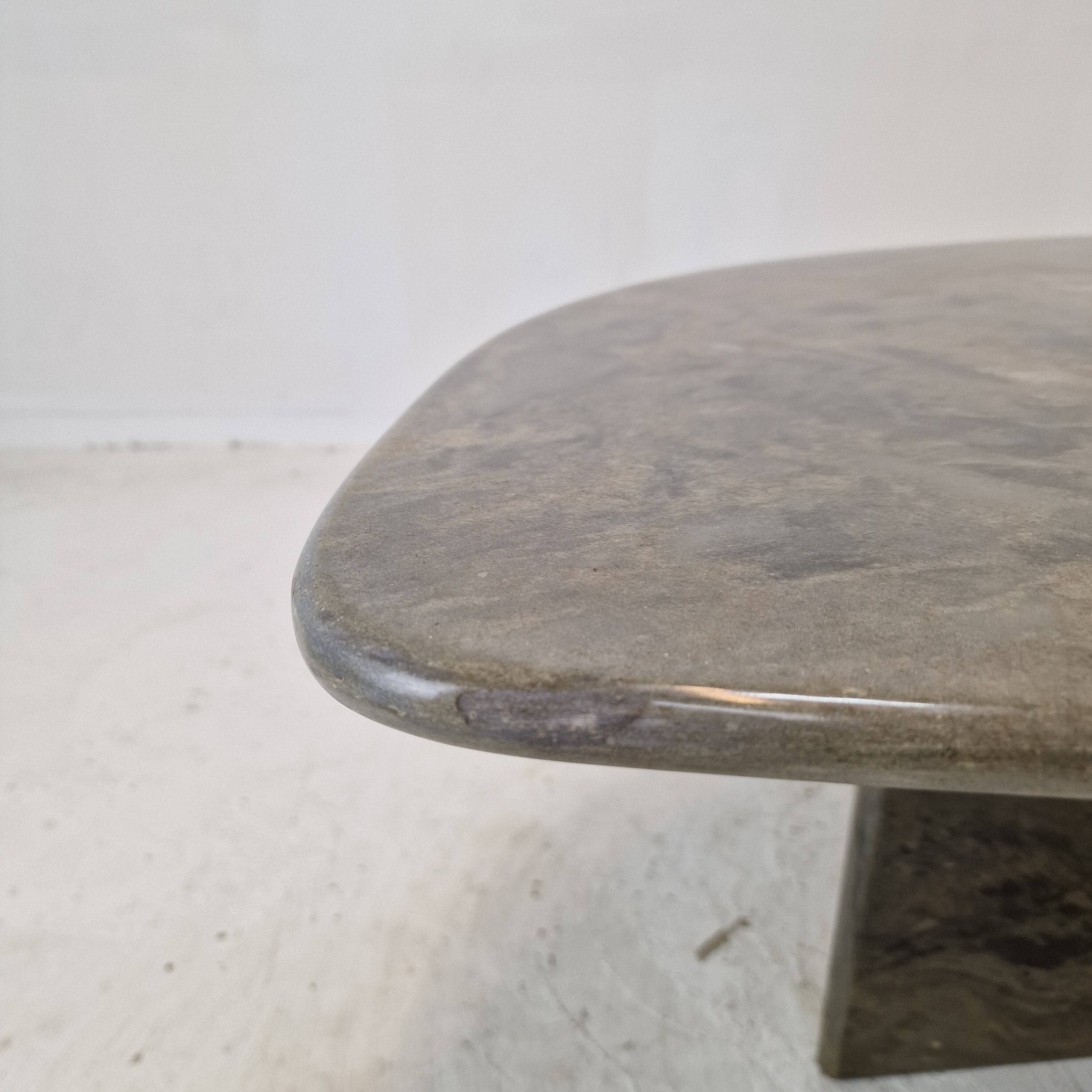 Italian Coffee Table in Granite, 1980s
