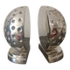 Chrome golf ball bookend