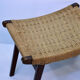 Gispen's Ottoman vintage braided rope stool