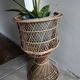 Plant holder, rattan pot cover