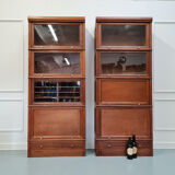 Paire d’armoires de mercerie française C1930