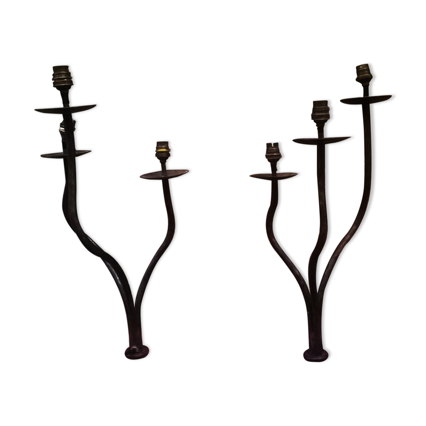 Pair of vintage fixtures