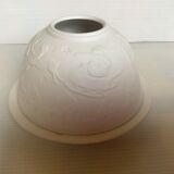 Pair of Christmas candle holders