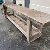 Large old workbench