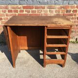 Bureau enfant vert de gris & bois
